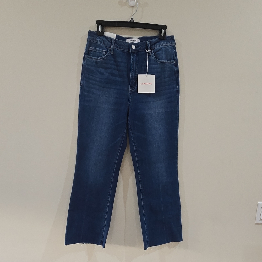 The Lovervet WOMAN'S HIGH RISE KICK FLARE JEANS SIZE 31/13